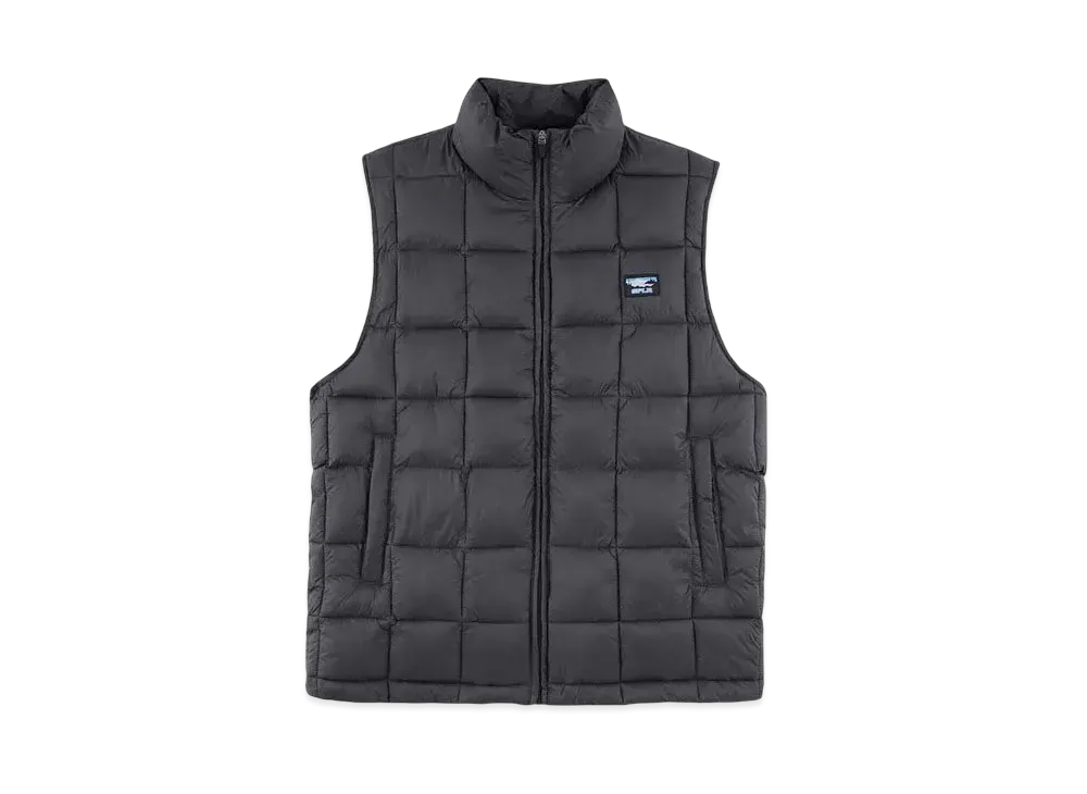 SPLR Squere Stitch Down Vest "Charcoal"