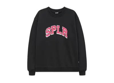 SPLR College Logo Sweatshirt "Black"