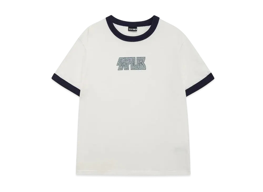 SPLR Rhinetonse Logo Ringer Tee "White"