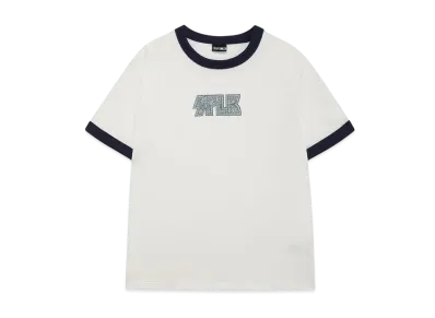 SPLR Rhinetonse Logo Ringer Tee "White"