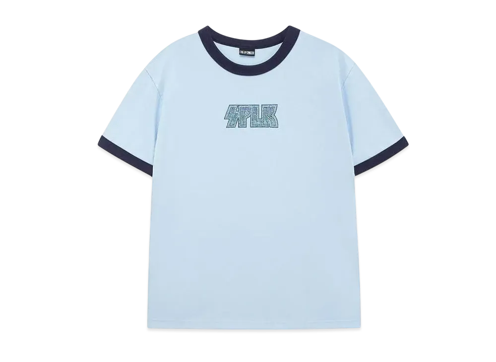SPLR Rhinetonse Logo Ringer Tee "Light Blue"