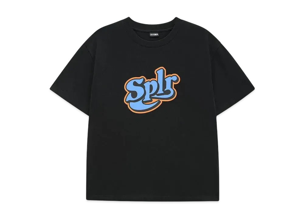 SPLR Baseball Logo Tee "Black"