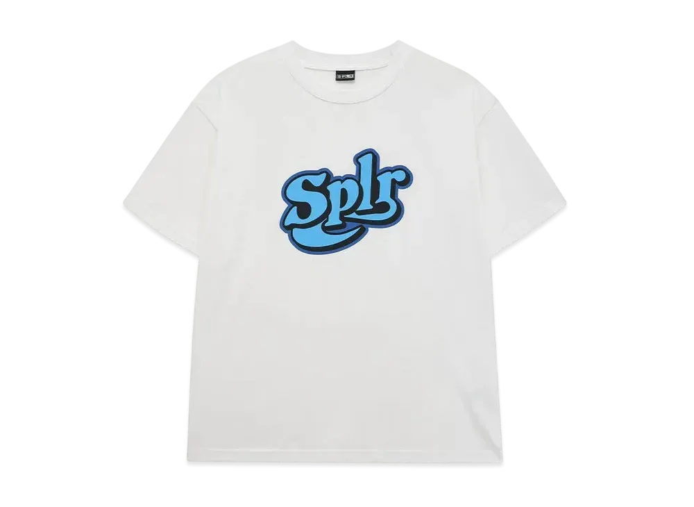 SPLR Baseball Logo Tee "White"