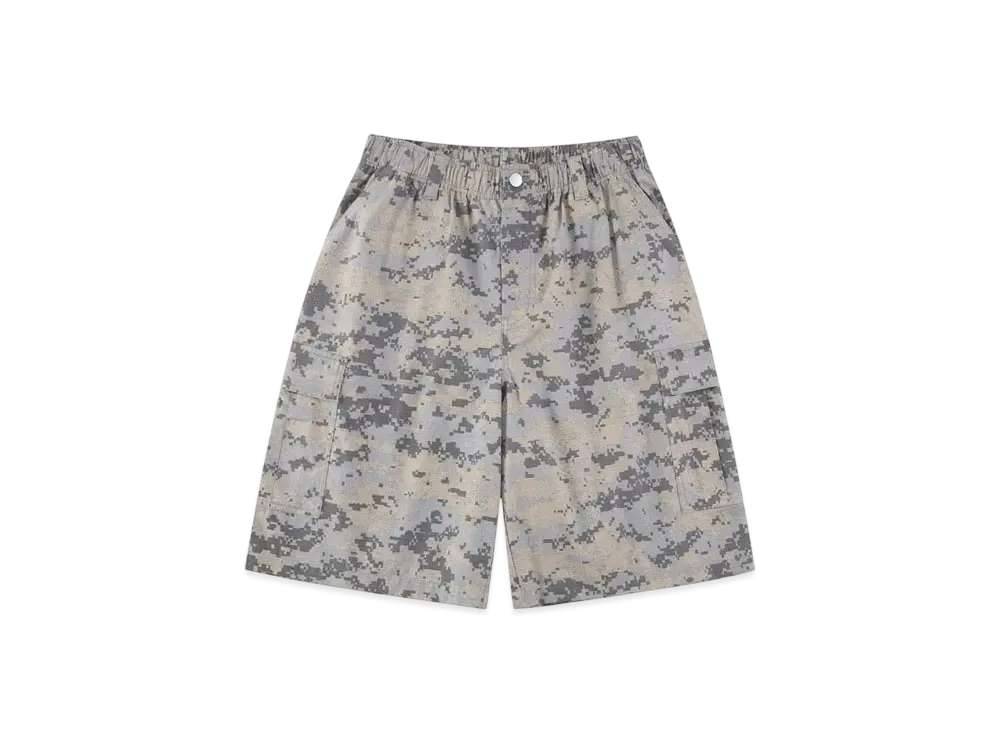 SPLR 6-Pocket Cargo Shorts "Digital Camo"