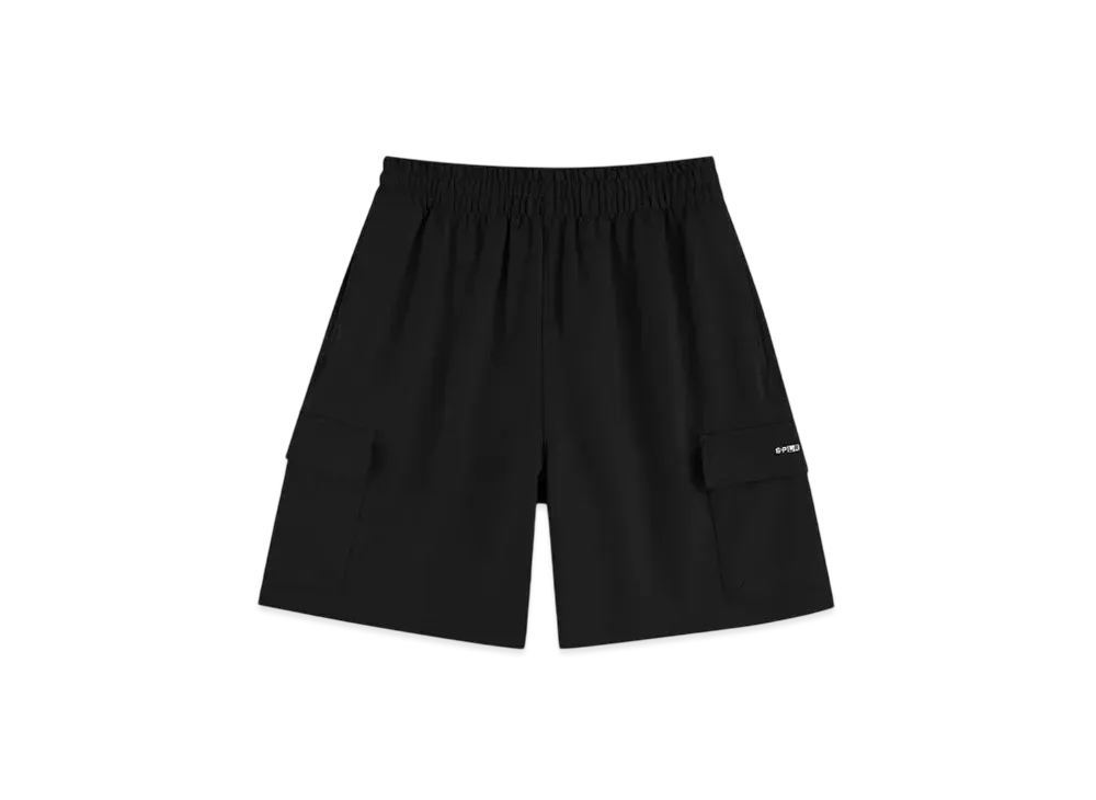 SPLR Sweat Cargo Shorts "Black"