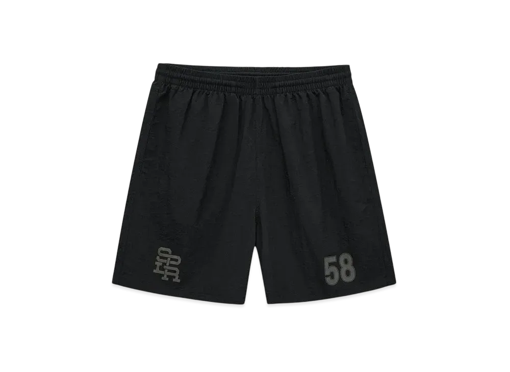 SPLR Logo Nylon Shorts "Black"