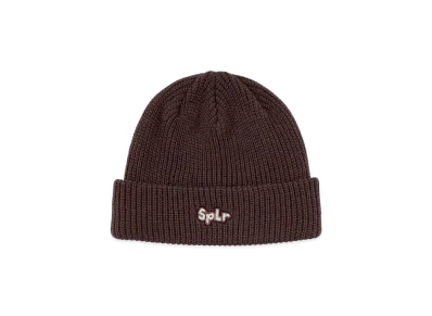 SPLR Crayon Logo Beanie "Brown"