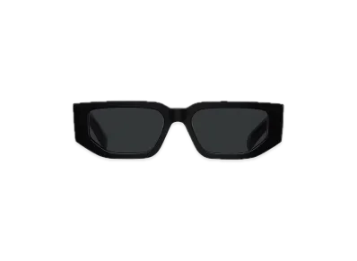 PRADA Triangle Logo Sunglasses "Gray"