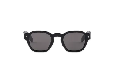 PRADA Sunglasses with Iconic Metal Plate "Lenses Ardoise Christo"