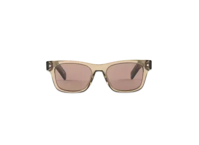 PRADA Sunglasses with the Iconic Metal Plaque "Dark Brown"
