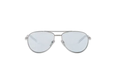 PRADA Sunglasses with The Iconic Metal Plaque "Blue"