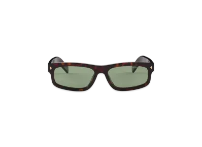 PRADA Sunglasses with The Iconic Metal Plaque "Willow Green"
