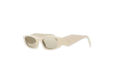PRADA Women's Chalk Acetate Sunglasses "White"
