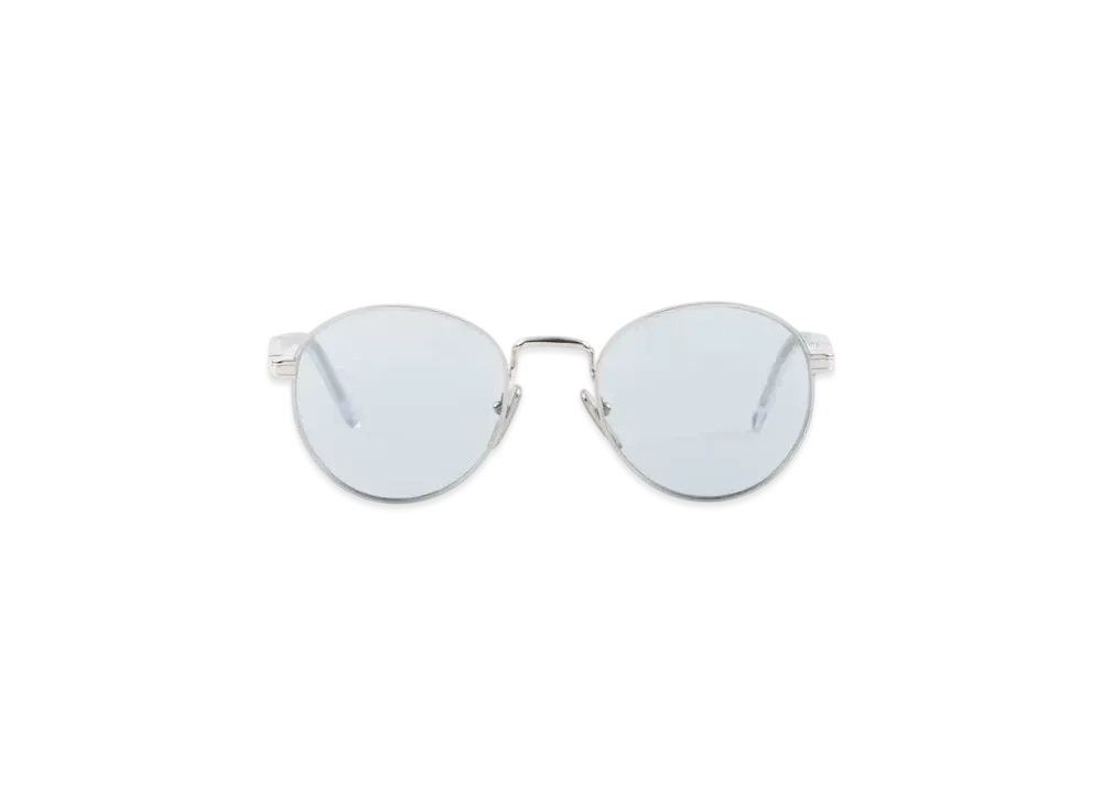 PRADA Sunglasses with The Iconic Metal Plaque "Blue"