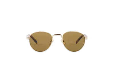 PRADA Sunglasses with The Iconic Metal Plaque "Light Green"