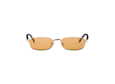 PRADA Sunglasses with The Iconic Metal Plaque "Beige"