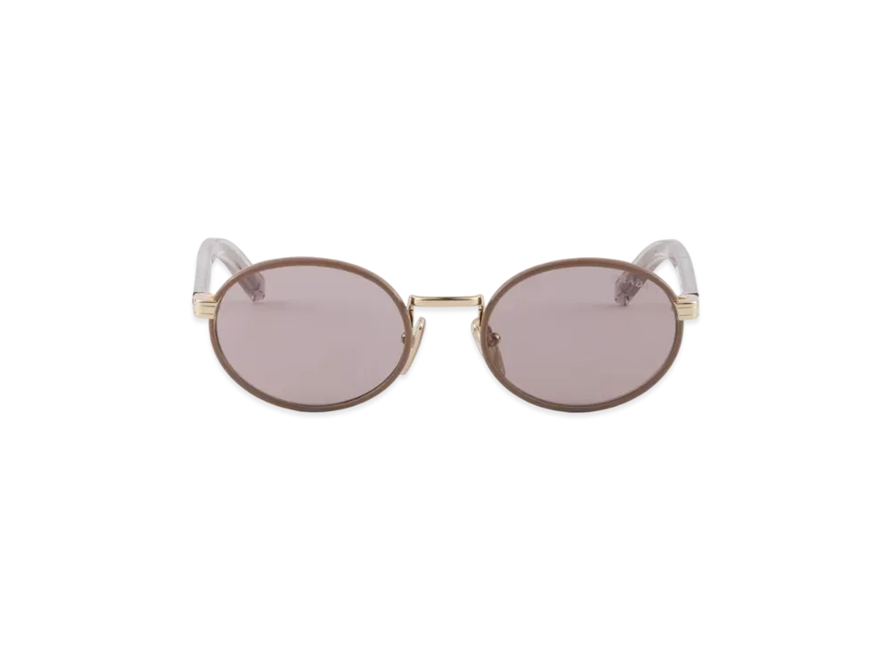 PRADA Sunglasses with The Iconic Metal Plaque "Mauve"