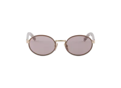 PRADA Sunglasses with The Iconic Metal Plaque "Mauve"