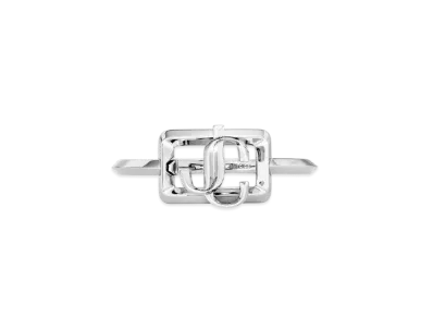 Jimmy Choo Square JC Cuff Bracelet "Silver"