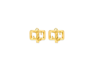 Jimmy Choo Square JC Earring "Gold"