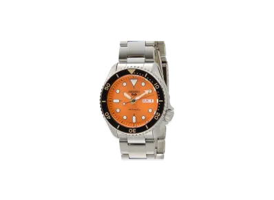 SEIKO Five Sports Black Watch "Orange"