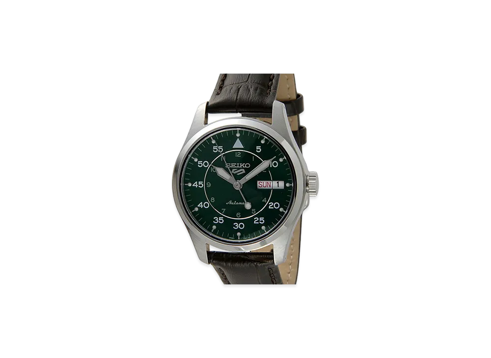 SEIKO Five Automatic Blue Checkered Flag "Green"