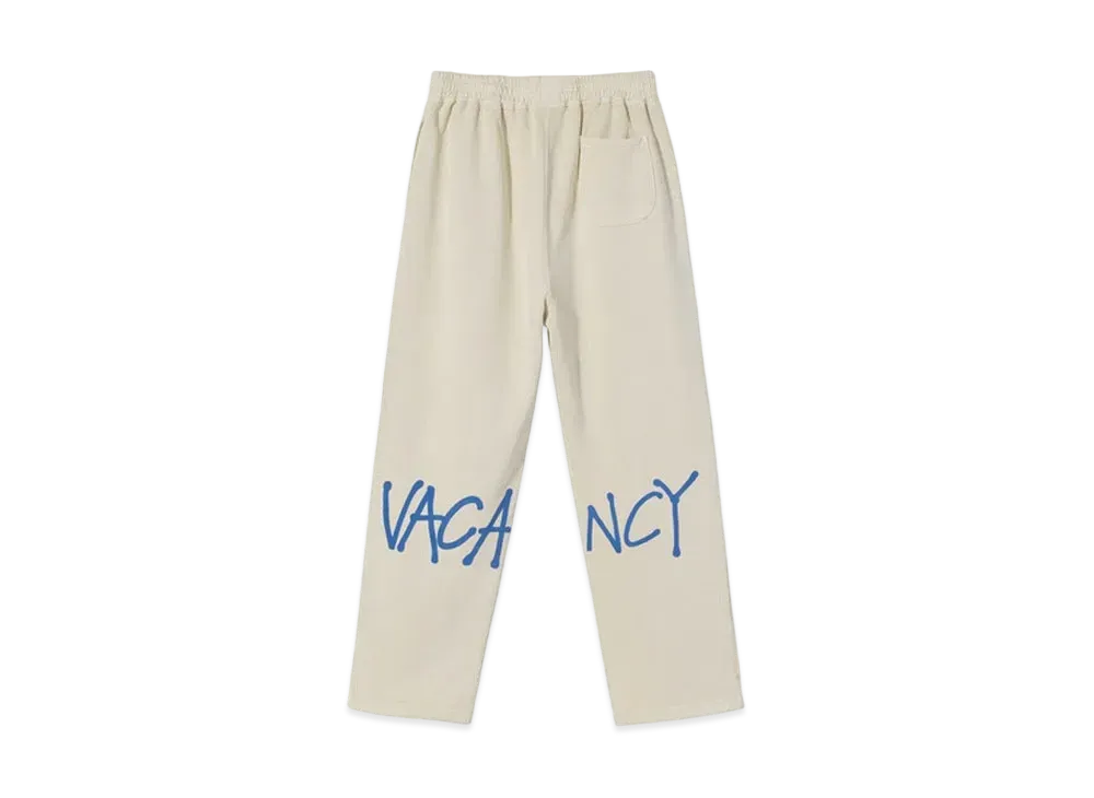 Stussy x No Vacancy Inn Fleece Pant "White"