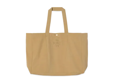 Stussy x No Vacancy Inn Oversized Canvas Tote "Tan"