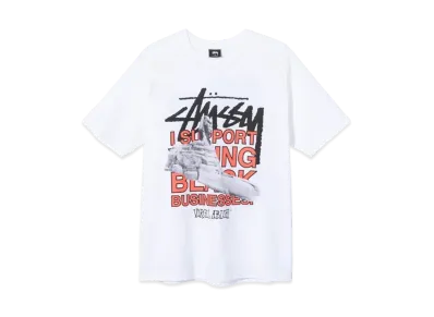 Stussy x Virgil Abloh World Tour Collection T-Shirt "White"