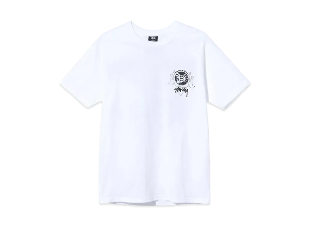 Stussy x Mattel Magic 8 Ball T-Shirt "White"