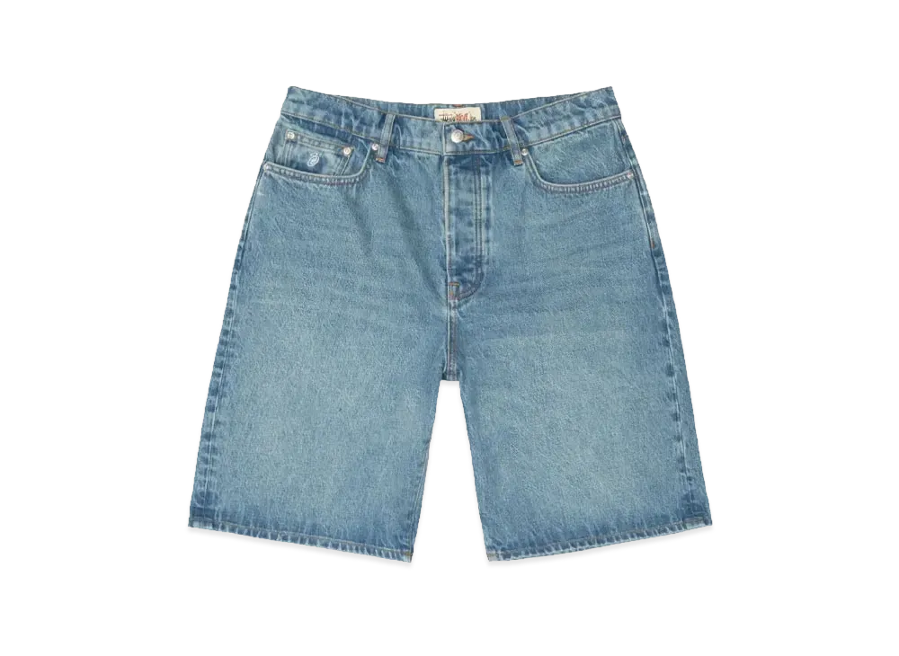 Stussy Big OL Short Denim "Washed Blue"
