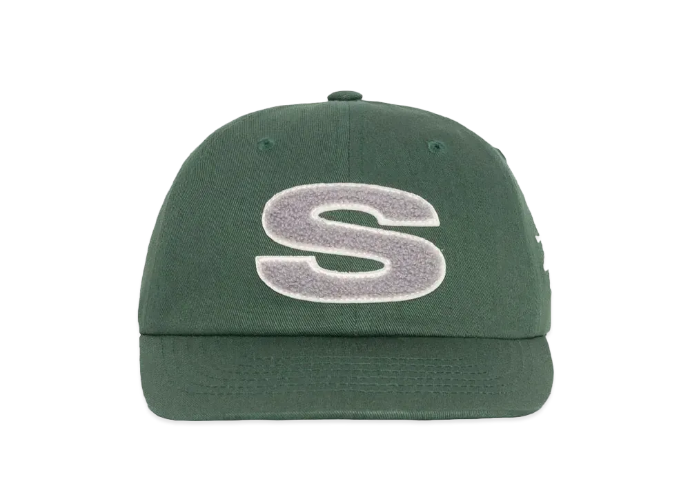 Stussy Low Pro Chenille S Snapback "Forest Green" 1311061
