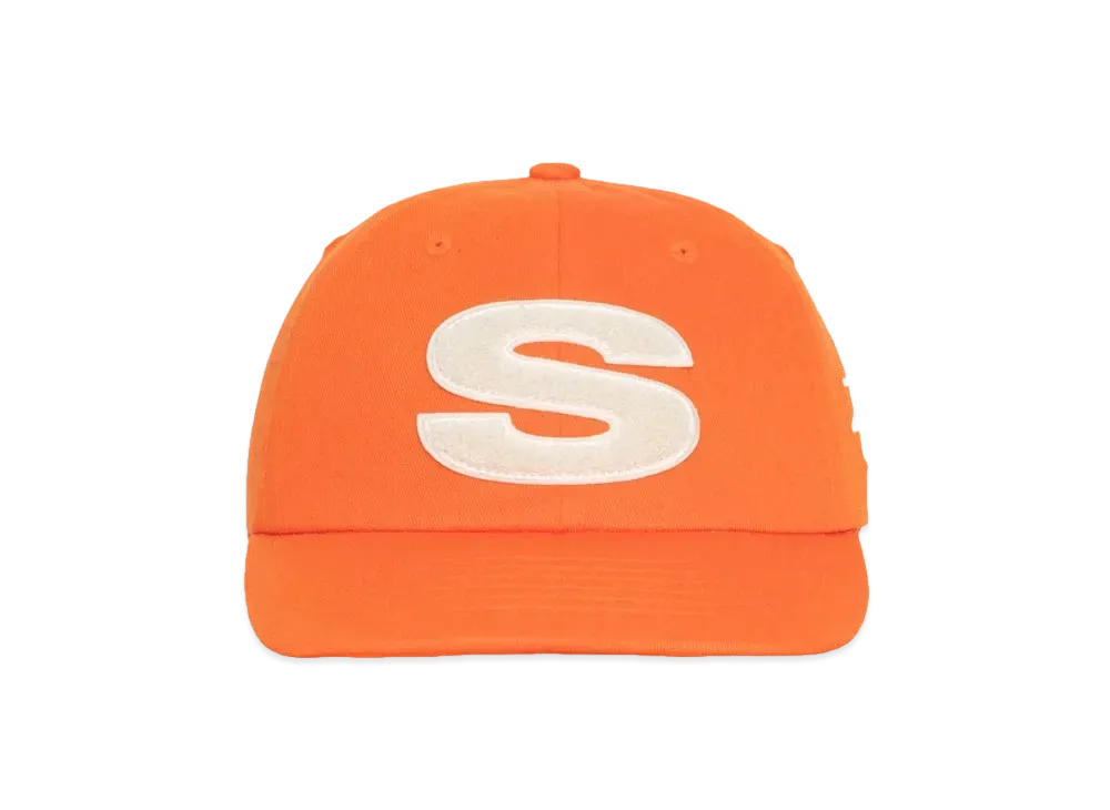 Stussy Low Pro Chenille S Snapback "Orange" 1311061