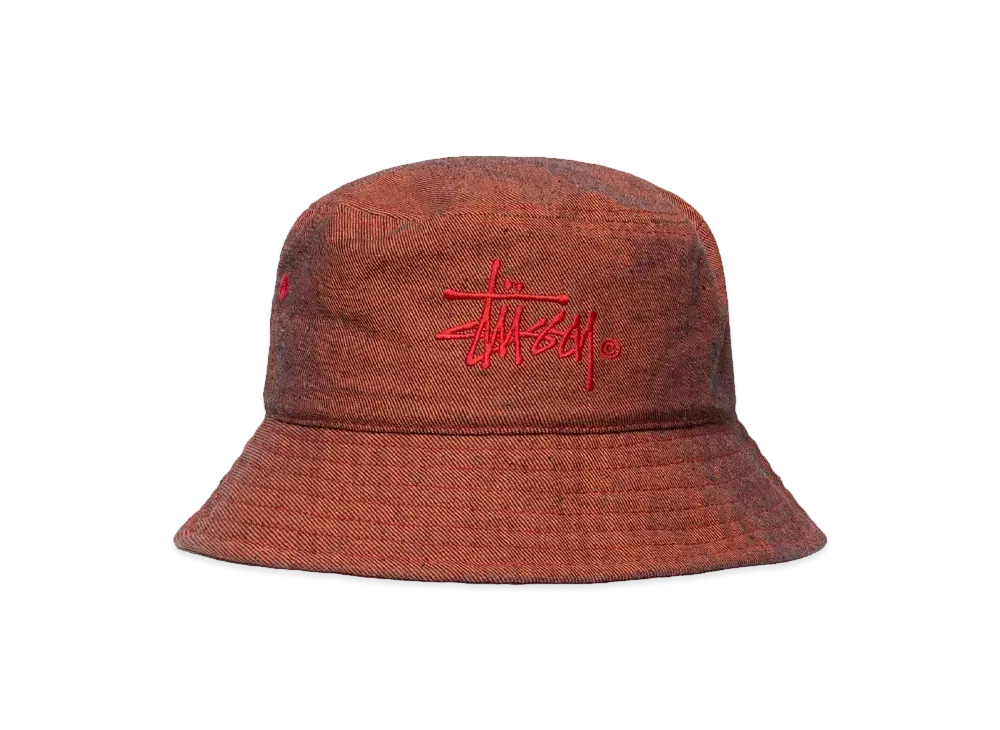 Stussy Bucket Hat Copyright "Orange"