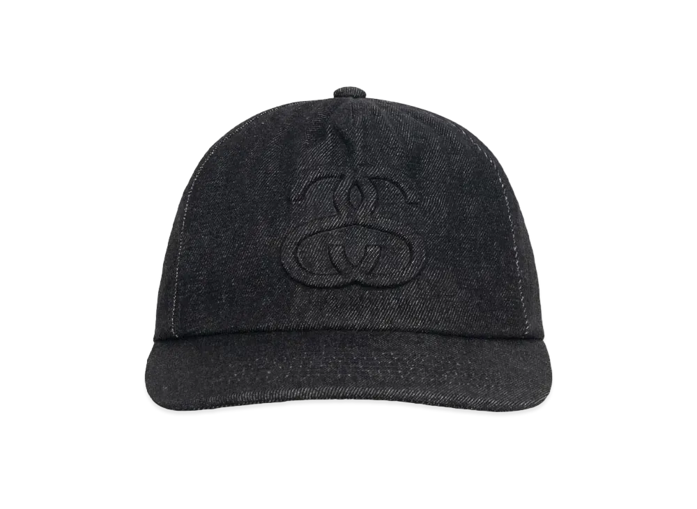 Stussy Low Pro Big Link EmboSS Snapback "Black"