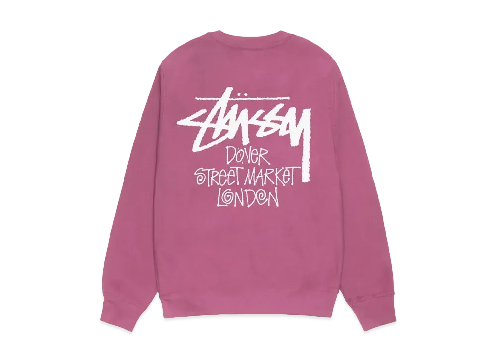 Stussy x DSM Chapter Pack Men's DSM London Crew "Berry"