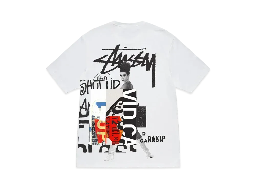 Stussy David Carson Do Your Thang Tee "White"