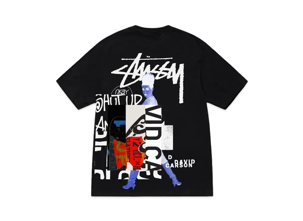 Stussy David Carson Do Your Thang Tee "Black"