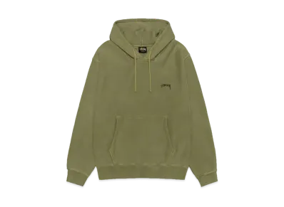Stussy Smooth Stock Hoodie Pigment Dyed "Olive"