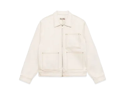 Stussy Zip Work Jacket Denim "Natural"