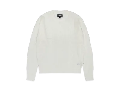 Stussy Cable Loose Knit Sweater "Ivory"
