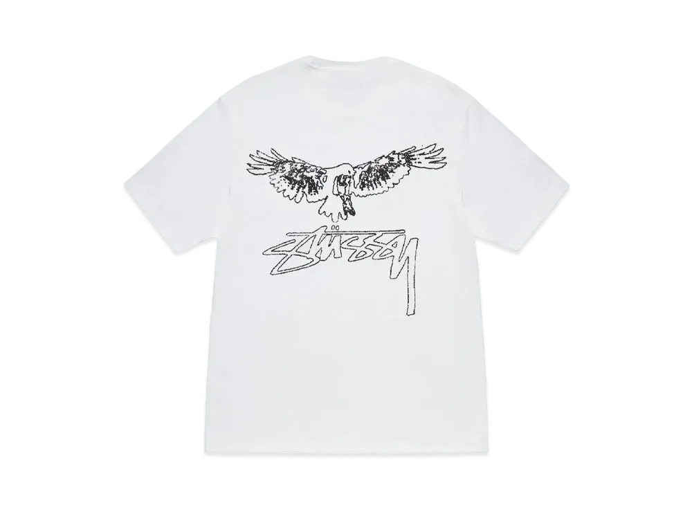 Stussy Wingspan Tee "White"