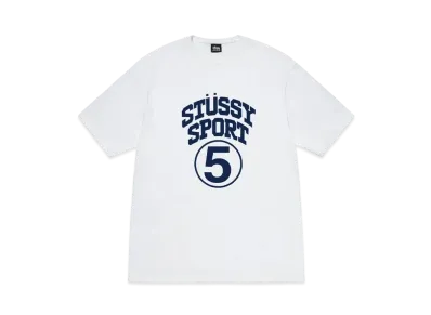 Stussy 5 Sport Tee "White"