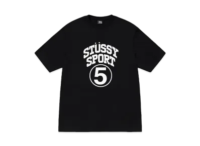 Stussy 5 Sport Tee "Black"