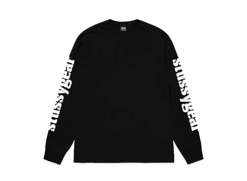 Stussy Gear LS Tee "Black"