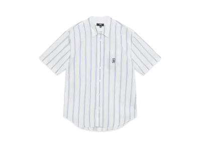 Stussy Boxy SS Shirt Stripe "White"