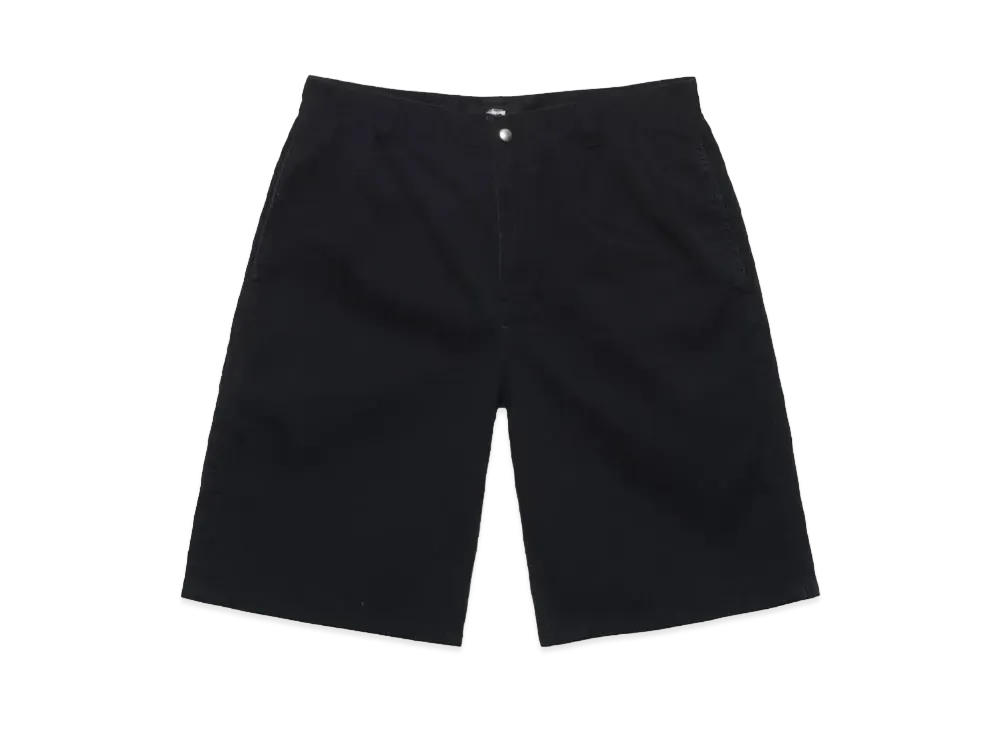 Stussy Workgear Shorts Twill "Black"