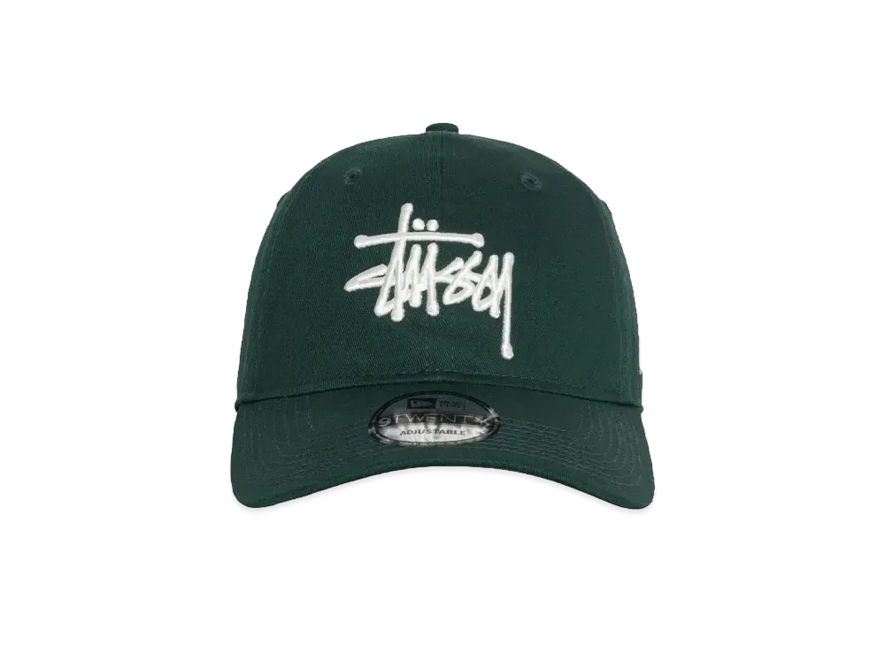 Stussy New Era 9Twenty Basic Strapback "Dark Green"