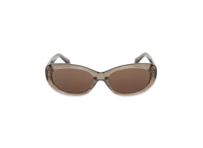 Stussy June Sunglasses "Brown Crystal / Brown Lens"