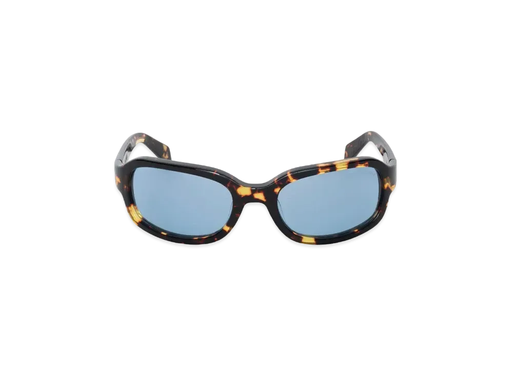 Stussy Rome Sunglasses "Tortoise / Blue Lens"